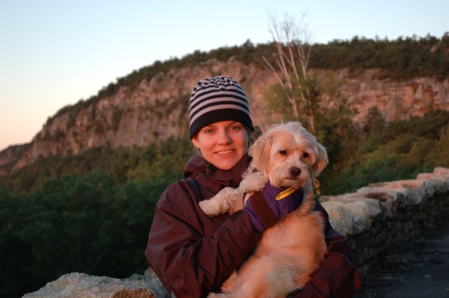 Hilary and Gizmo