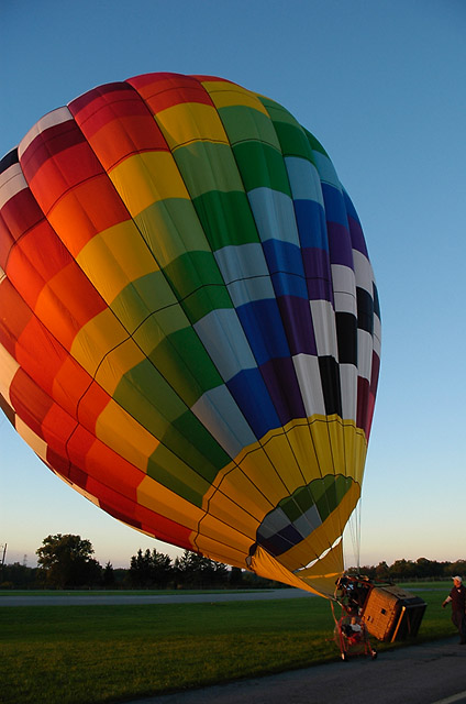 Second balloon almost ready to go
