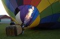 Inflating the first balloon