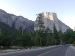 El Capitan's awe-inspiring cliffs rise 4000 ft. from Yosemite Valley