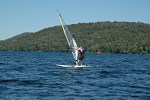 Garrett windsurfing