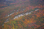 The Lost City cliffs on the Mohonk Preserve