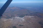 North-South Lake hanging above the Hudson Valley
