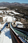 View from top of the 120 meter jump