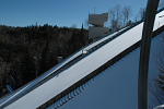 The landing surface is designed to be an incline of 37 degrees