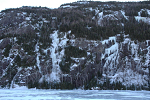 Chapel Pond ice climbing routes