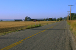 Riding country roads back to Seattle on the morning of day 3