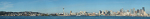 Seattle skyline seen from the returning Bainbridge Ferry