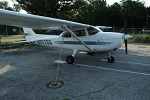The Cessna 172 we flew in for an hour.