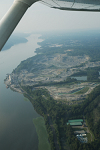 A quarry along the Hudson River near Wappingers Falls