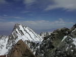 Mt. Sill from North Palisade summit ridge